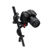 PREMIUM - Trípode Flexible Negro Para Cámara Adaptador Para Celular