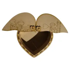 GENERICO - Caja Corazón Romántica