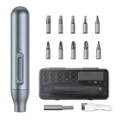 JPSYSTEMS - Destornillador Electrico Portátil screwdriver con estuche carga USB