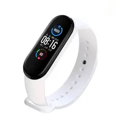 GENERICO - Correa de Silicona Para Xiaomi Mi band 4 - BLANCO