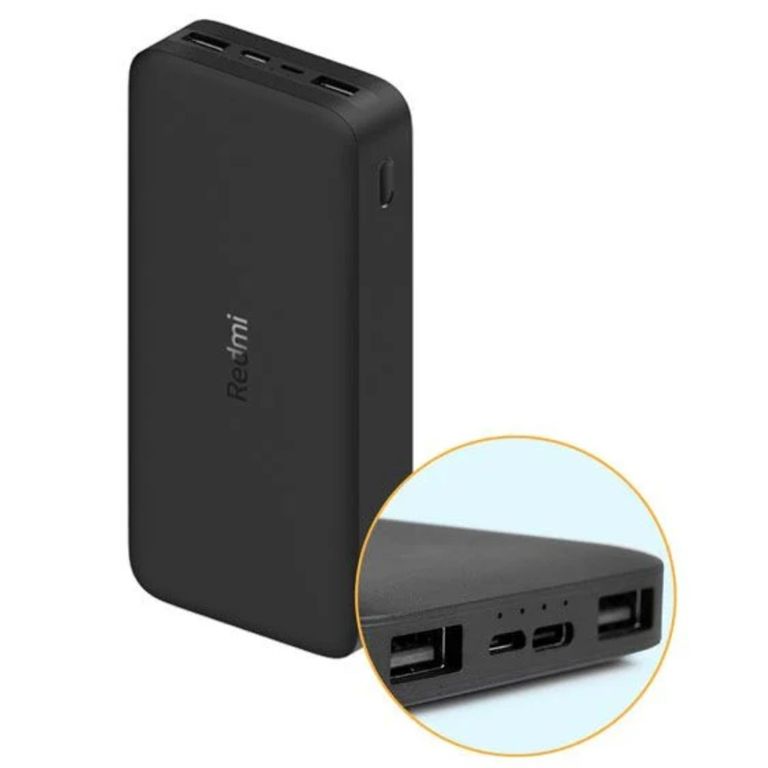 Cargador Portátil Redmi 20000mAh 18W Fast Charger Negro