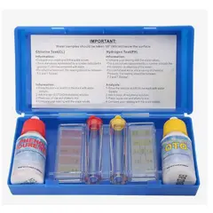 GENERICO - Test kit de cloro y pH para piscina Pool System