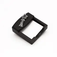 ARGENTARIA - Porta Taco Ramo Margarita - Plaqué y Madera