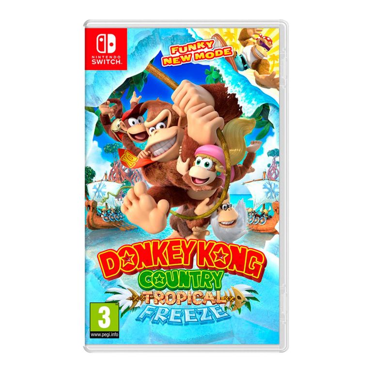 Donkey Kong Country Tropical Freeze Switch Euro