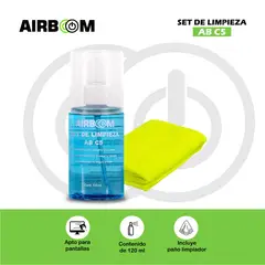 AIRBOOM - Kit Limpieza Ab C5 Multi Uso Para Laptop Monitores