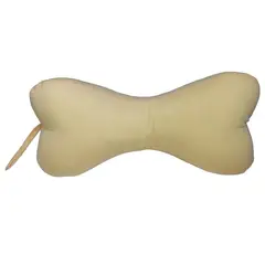 GENERICO - Almohada Hueso para Cuello Pies Rodillas Color Amarillo