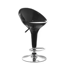 MOBELART - Banco para Bar Pop giratoria Negro möbelArt