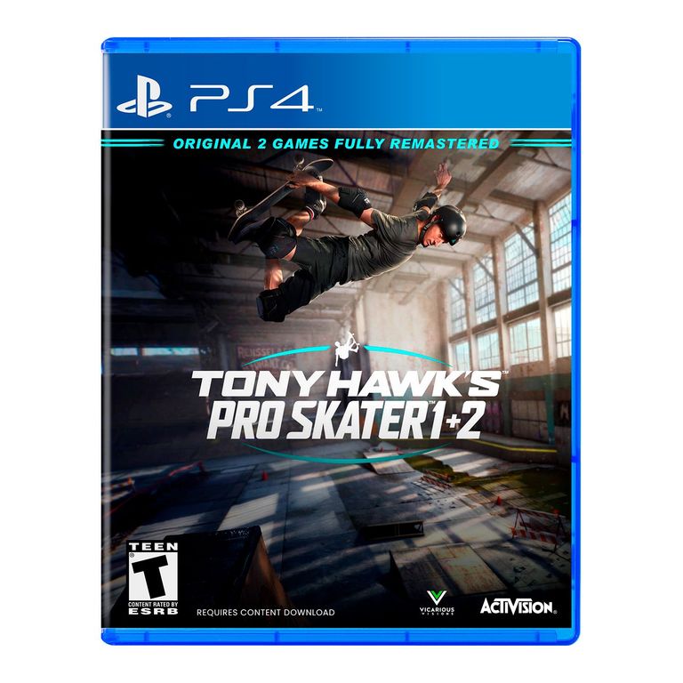 Tony Hawk's Pro Skater 1+2 Playstation 4