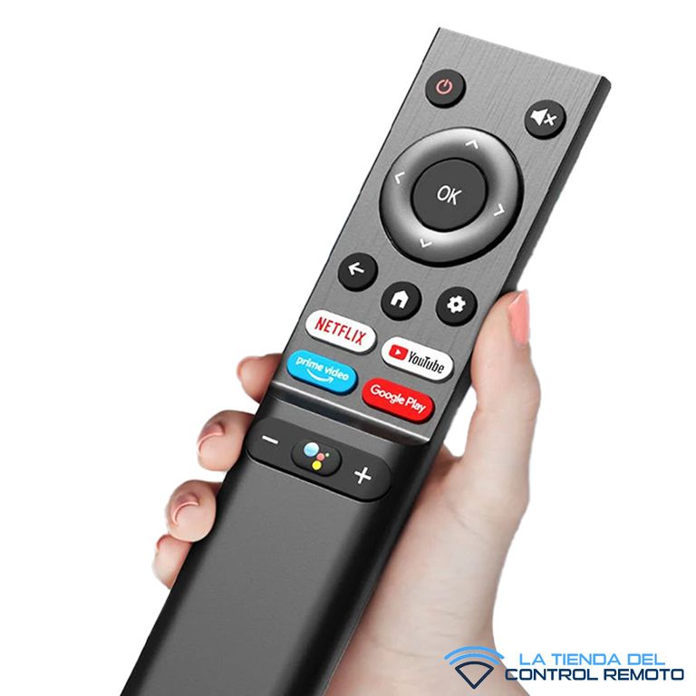 Control Remoto Para Tv Hyundai Smart Android 4K Moderno