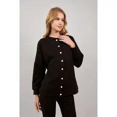 KONING - Polera Franela Oversized Mujer