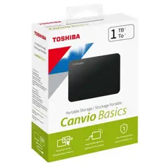 TOSHIBA - Disco Externo 1TB 3.0 Canvio Basic 3.0