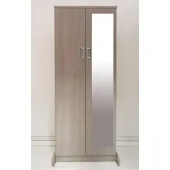 GENERICO - Zapatera Zapeco-Pt02Cl03 2 Puertas Con Espejo