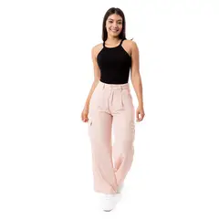 PIONIER - Pantalon Cargo Drill Danih Mujer