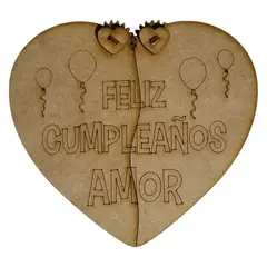 GENERICO - Caja Corazón Romántica