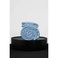 COBITEX HOME - Plumón Hipoalergénico + Funda Plumón 1 plaza Azul Cielo Cobitex 100% algodón