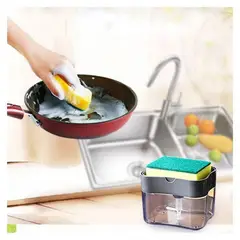 GENERICO - Soap Pump - Dispensador de Jabón Líquido Ayudin con Esponja