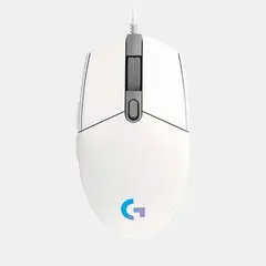 LOGITECH - MOUSE G G203 - WHITE RGB LIGHTSYNC