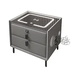 GENERICO - Mesa de Noche Smart Multifuncional 4en1