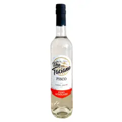 DON TACIANO - Pisco Puro Acholado 750 ml