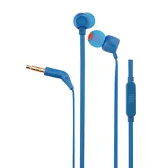 JBL - Audífonos T110 Azul Con Bass