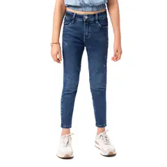 PIONIER - Pantalon Moda Denim Stretch Linna Niña