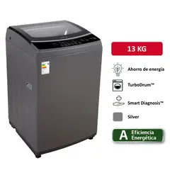 BLACKLINE - Lavadora 13 kg carga superior SPBL13TL- gris
