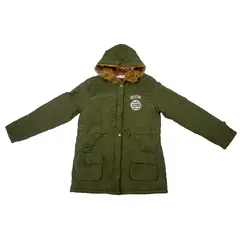 GENERICO - Casaca Abrigo Para Mujer Modelo Parka