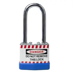 LOTO MASTER - CANDADO BLINDADO COLOR AZUL