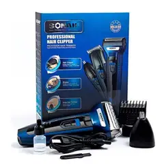 SONAR - Máquina de Afeitar Inalámbrica 3 en 1 para Nariz Barba y Cabello