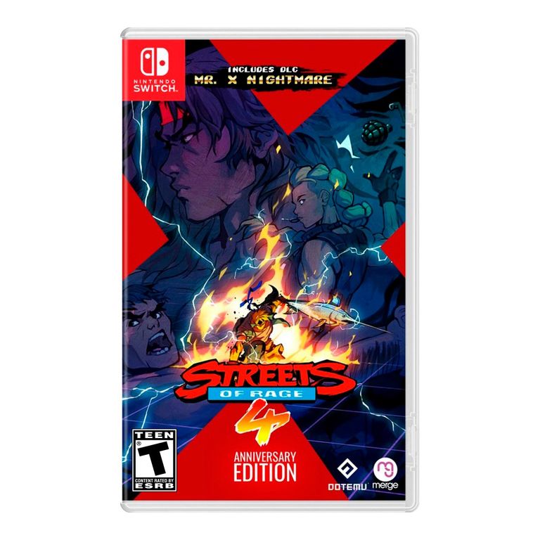 Streets Of Rage 4 Anniversary Edition Switch