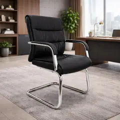 MOBELART - Silla de Oficina Visita Yorki Negro möbelArt