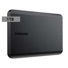 Toshiba - Disco Duro 1TB Externo HDTB510XK3AA USB 3.0 Original - Negro