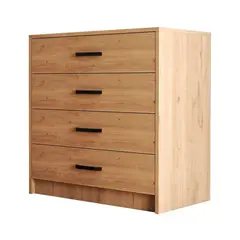 GENERICO - Cómoda Moderna Hwaseong De 4 Cajones Color Sahara - Gaudi