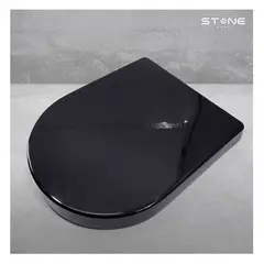 STONE - TAPA DE ASIENTO NEGRO P - INODORO SANDER