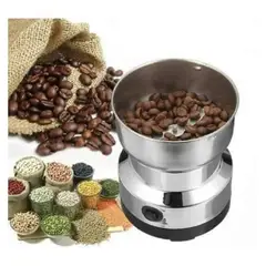 IMPORTADO MC - Molinillo Eléctrico Acero Inoxidable 4 Aspas Triturador Granos 300W