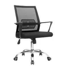 MOBELART - Silla de Oficina Gerente Lyn Negro möbelArt