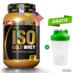 UNIVERSE NUTRITION - PROTEÍNA ISO GOLD WHEY 1100 GRAMOS VAINILLA