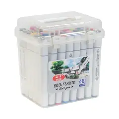 GENERICO - PLUMONES TOUCH 48 PIEZAS