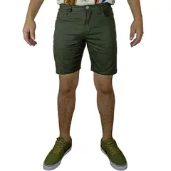 GENERICO - Bermuda Moda Drill Para Hombre - Verde