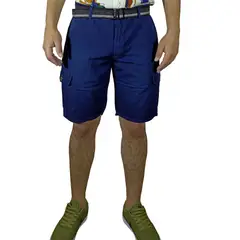 GENERICO - Bermuda Jean Moda Para Hombre - Azul