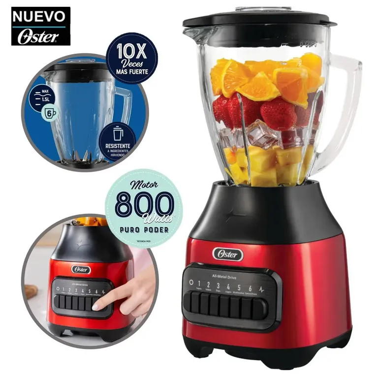 Licuadora 1.5L de 6 Velocidadades BLSTPEG-CPB