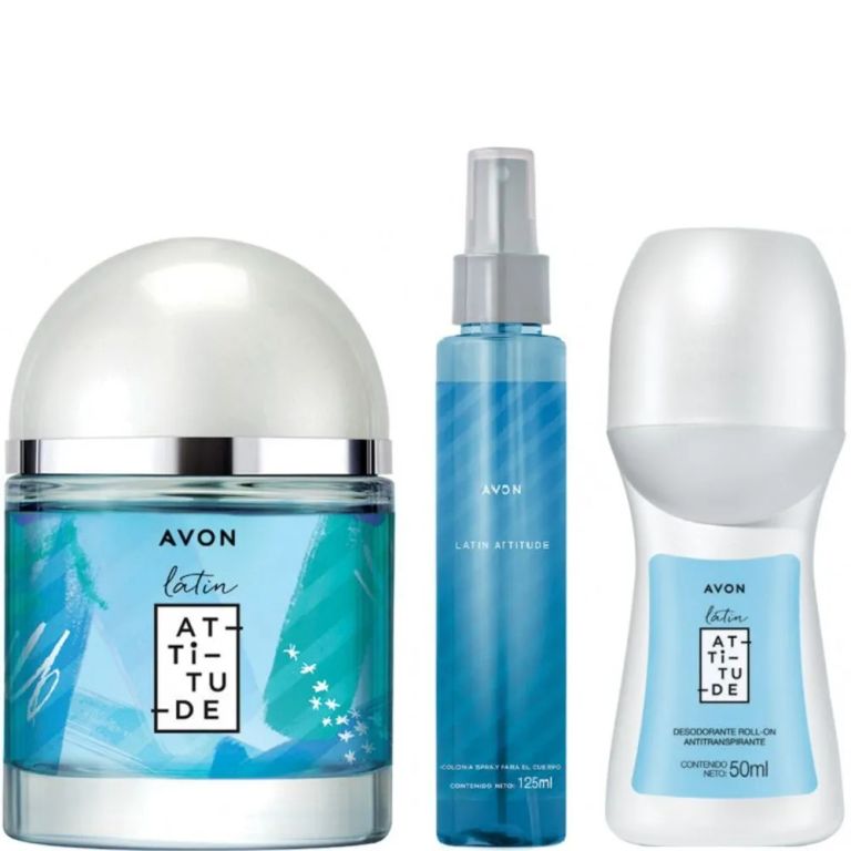 Latin attitude aroma femenino perfume x3