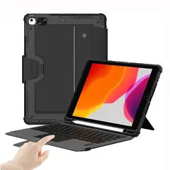 NILLKIN - Funda Teclado Para iPad 10.2 de 7ma 8va 9na Generación Touchpad 360°