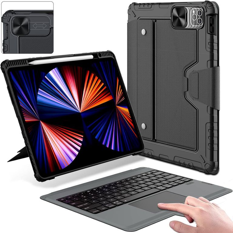 Funda Teclado Para iPad Pro 11 1ra 2da 3ra 4ta 5ta Gen