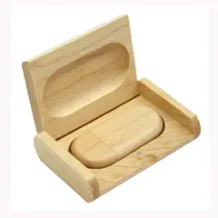 GENERICO - VBNM Memoria Usb 32 Gb Madera Lisa Para Ti