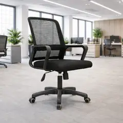 MOBELART - Silla de Oficina Gerente Kill BN Negro möbelArt