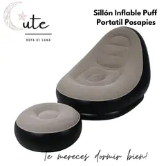 GENERICO - MUEBLE INFLABLE CON APOYO DE PIES