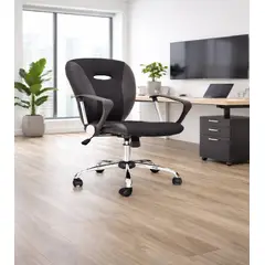 MOBELART - Silla de Oficina Ejecutiva Guliver Negro möbelArt