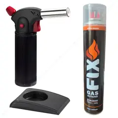 MICROTORCH - Soplete Flameador Cocina Reposteria + 01 Gas Butano