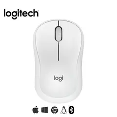 LOGITECH - Mouse M240 Silent Bluetooth Blanco crudo